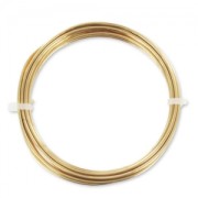 Fil Laiton rond 1,5 mm brut anti-ternissement x1.75 m|raw }}
