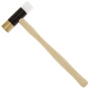 Marteau Perforateur En Laiton - Tête Double Face Et Enclume En Fer - Pour Bricolage, Bijoux Et Artisanat