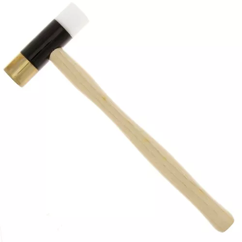 Marteau 4 En 1 Pour Bijouterie - Têtes Laiton, Nylon, Fibre - Outil Précis Et Polyvalent Pour Créateur - 5