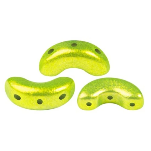 Arcos® par Puca® 5x10 mm - Metalust Electric Green x10g