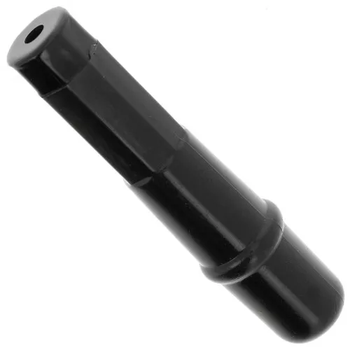 Manche à serrage rapide en plastique 82x17 mm pour lime aiguille - Noir x1