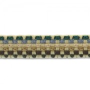 Ruban tissé 10 mm Multi Crème x 3m|raw }}