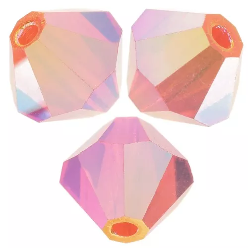 Perles toupies Preciosa - Rondelle Bead 6 mm - Hyacinth AB 2X x12