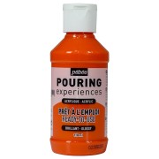 Peinture acrylique pour Pouring - Orange x118ml|raw }}