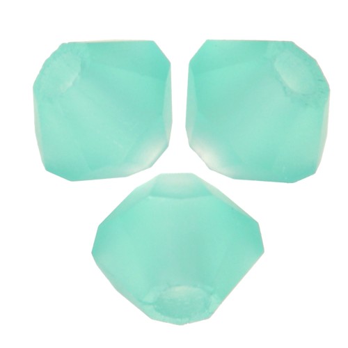 Perles toupies Preciosa - Rondelle Bead 3 mm - Caribbean Sea Matt x30