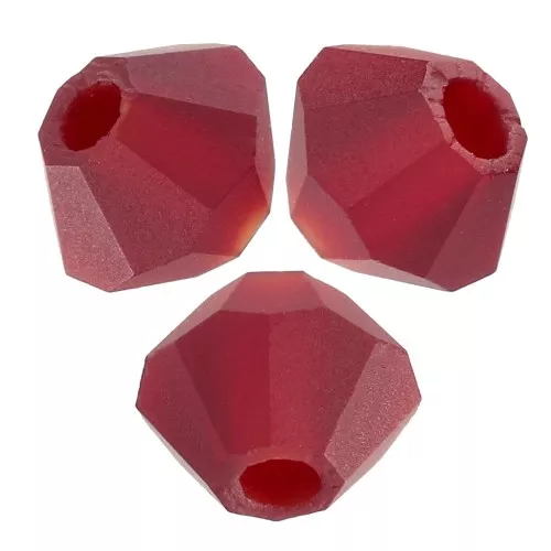 Perles toupies Preciosa - Rondelle Bead 3 mm - Siam Matt x30