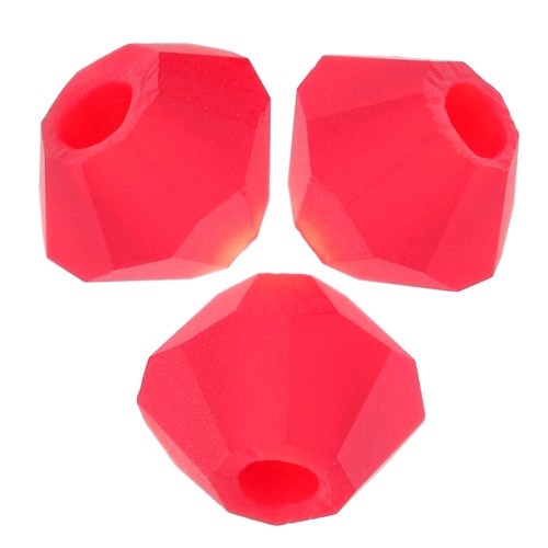 Perles toupies Preciosa - Rondelle Bead 3 mm - Light Siam Matt x30