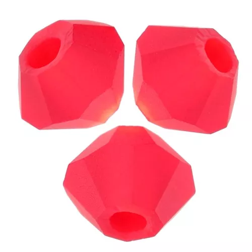 Perles toupies Preciosa - Rondelle Bead 3 mm - Light Siam Matt x30