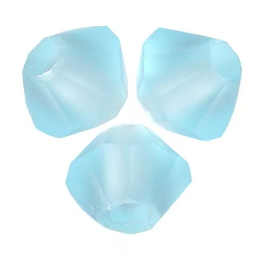 Perles toupies Preciosa - Rondelle Bead 3 mm - Aqua Bohemica Matt x30