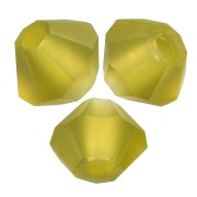 Perles toupies Preciosa - Rondelle Bead 3 mm - Olivine Matt x30|raw }}