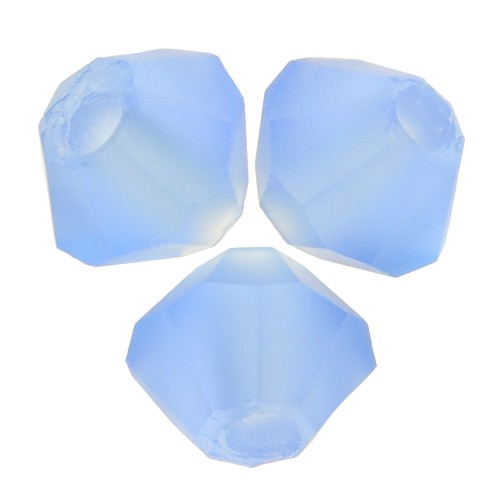 Perles toupies Preciosa - Rondelle Bead 3 mm - Sapphire Matt x30