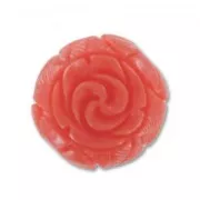 Perle synthétique rose 13 mm Peach x1