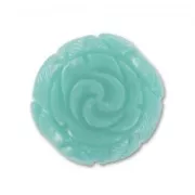 Perle synthétique rose 13 mm Aqua x1