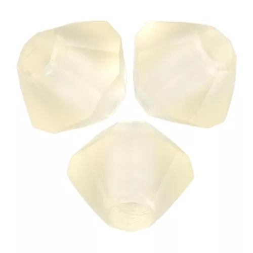 Perles toupies Preciosa - Rondelle Bead 3 mm - Jonquil Matt x30