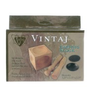 Dé à emboutir avec 2 bouterolles en bois - Dapping Block x1|raw }}