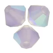 Perles toupies Preciosa - Rondelle Bead 3 mm - Tanzanite AB Matt x30