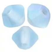 Perles toupies Preciosa - Rondelle Bead 3 mm - Aquamarine AB Matt x30