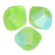 Perles toupies Preciosa - Rondelle Bead 3 mm - Peridot AB Matt x30|raw }}