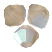 Perles toupies Preciosa - Rondelle Bead 3 mm - Black Diamond AB Matt x30|raw }}