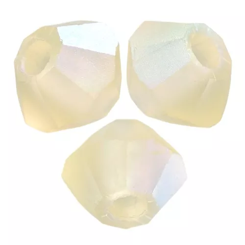 Perles toupies Preciosa - Rondelle Bead 3 mm - Jonquil AB Matt x30