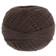 Fil de coton Lizbeth taille 10 - Fudge Dark n°697 x111m