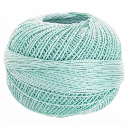 Fil de coton Lizbeth taille 10 - Light Seagreen n°686 x111m