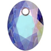 Pendentif PureCrystal 6438 Elliptic Cut Pendant 16 mm - Crystal AB x1|raw }}