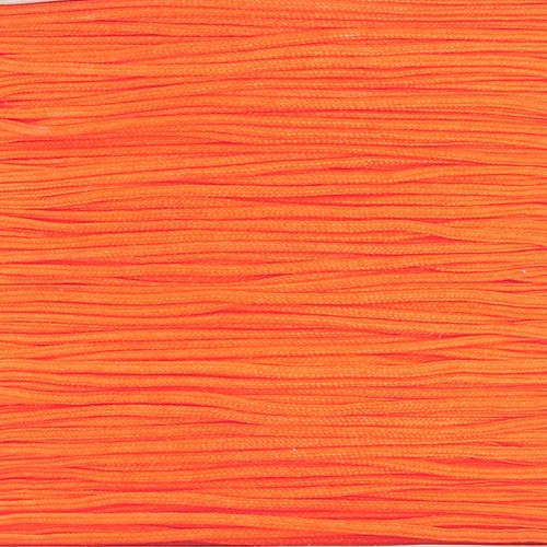 Fil de jade - Fil nylon tressé 0.5 mm - Orange x3m