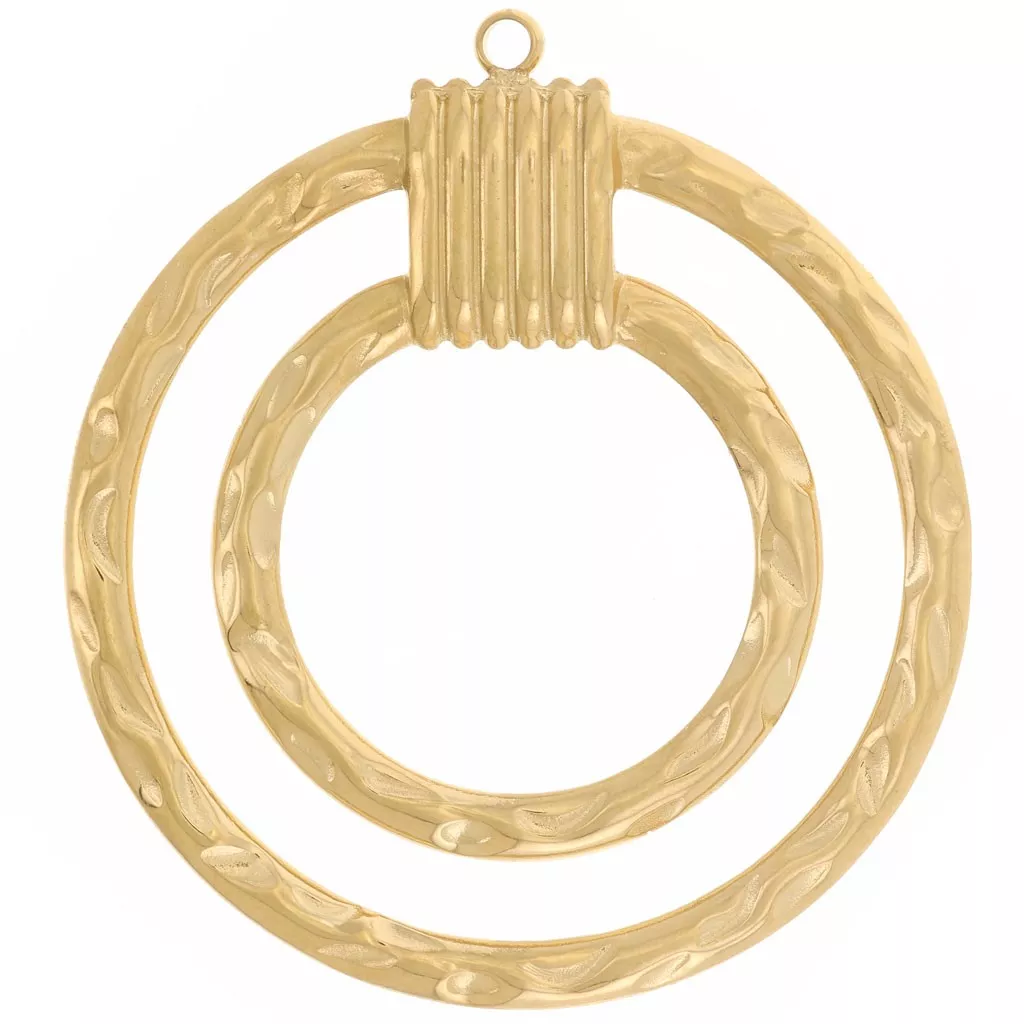 pendentif acier inoxydable doré gravé cartouche égypte + votre prénom