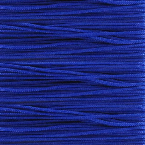Fil de jade - Fil nylon tressé 0.5 mm - Bleu dur x3m