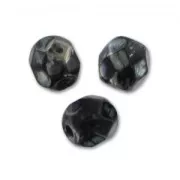 Facettes 4 mm Jet Picasso x50