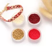 Miyuki Delica 11/0 DB0723 - Opaque Red x8g