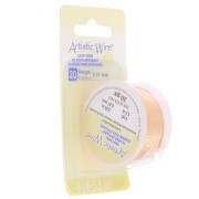 Fil de laiton Artistic Wire 0.81 mm anti-ternissement x5.5m