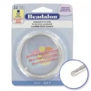 Fil de cuivre rond 0.64 mm argenté anti-ternissement x10 m