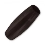 Fermoir aimanté pour cordon 6 mm en Acier inoxydable Noir x1