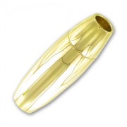 Fermoir aimanté pour cordon 4 mm en Acier inoxydable doré x1|raw }}