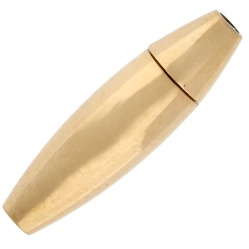Fermoir aimanté pour cordon 2 mm - Acier inoxydable 316F Doré x1