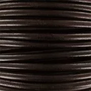 Cordon cuir 6 mm Brun x1 m