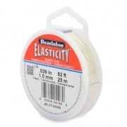 Fil élastique Elasticity 1 mm - Transparent x25m|raw }}