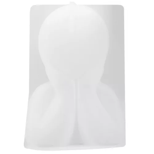 Moule bougie en silicone 6x3.8 cm - Silhouette enfant - Transparent x1