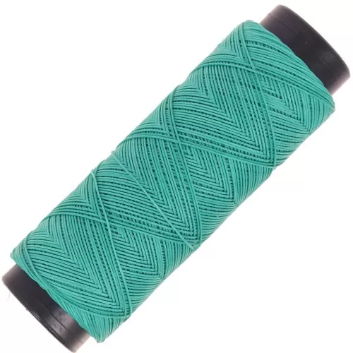 Fil plat en polyester ciré Slam Cord pour micro macramé 0.6 mm - Veraman x100m