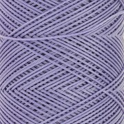 Fil plat en polyester ciré  Slam Cord pour micro macramé 0.6 mm - Amethyst x100m