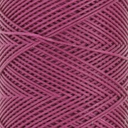 Fil plat en polyester ciré  Slam Cord pour micro macramé 0.6 mm - Magenta x100m