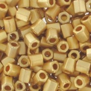 Rocaille Miyuki 11/0 Hex Cut 191F - Mat 24kt Gold Plated x5g|raw }}