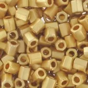 Rocaille Miyuki 11/0 Hex Cut 191F - Mat 24kt Gold Plated x5g