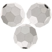 Perles rondes facettées Preciosa - Round Bead 5 mm - Crystal Labrador Full x15|raw }}