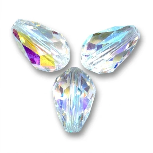 Poires PureCrystal 5500 9x6 mm Crystal AB x4
