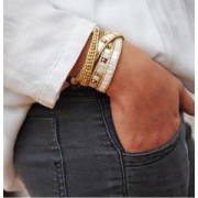 Tila Beads Miyuki 5x5x1.9 mm TL-0420 - White Pearl Ceylon - paquet de 100g