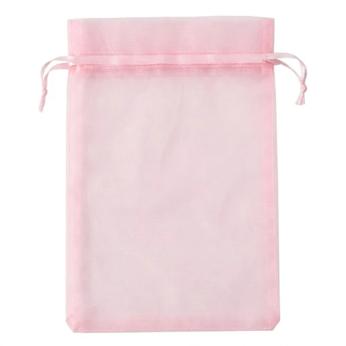 Sachet Organza 195x290 mm Rose x1