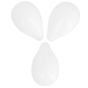 Gouttes 6x9 mm - Opaque White x25|raw }}